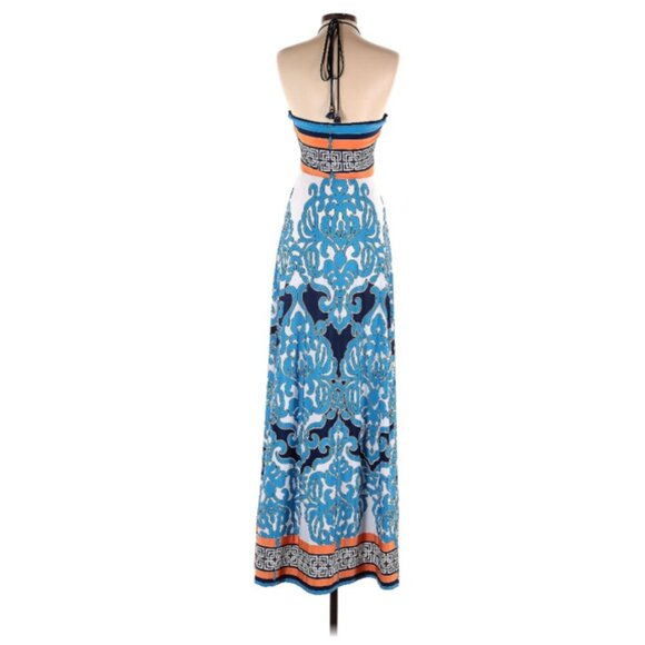 Analili Print Halter Maxi Dress - Picture 2 of 4